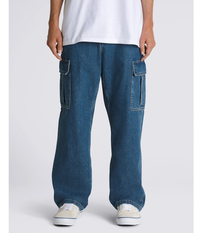 VANS VANS - SERVICE CARGO LOOSE DENIM PANT (VINTAGE INDIGO)