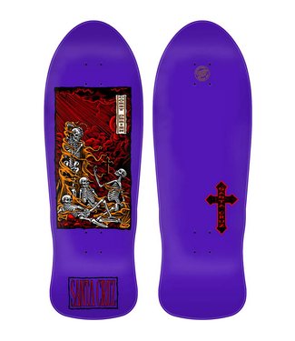 SANTA CRUZ SANTA CRUZ - O'BRIEN PURGATORY 9.85" REISSUE DECK