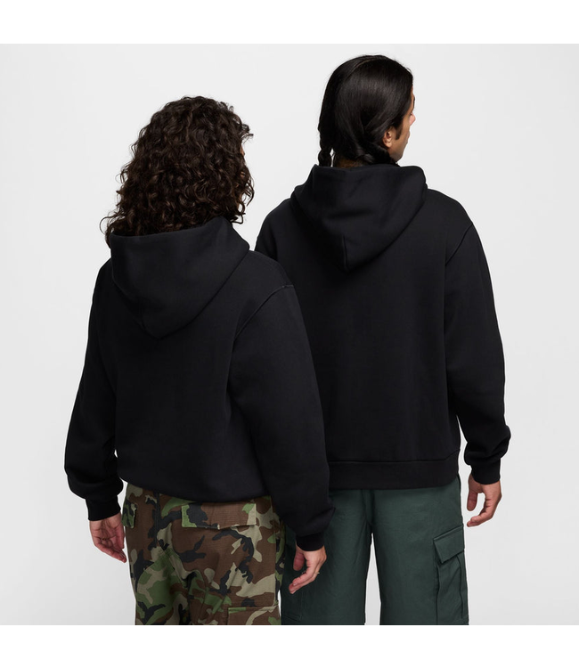 NIKE SB NIKE SB - ESSENTIALS LOGO FLEECE HOODIE (BLACK)