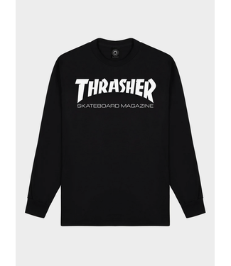 THRASHER THRASHER - SKATE MAG L/S TEE (BLACK) THRASHER THRASHER - SKATE MAG L/S TEE (BLACK)