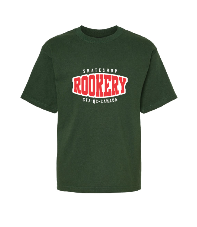 ROOKERY ROOKERY - FOOTBOL KID TEE (FOREST)