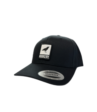 ROOKERY ROOKERY - CORPO CURVED SNAPBACK CAP (BLACK)