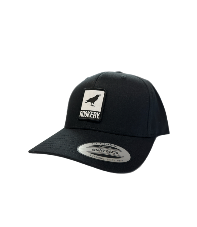 ROOKERY ROOKERY - CORPO CASQUETTE SNAPBACK COURBE (NOIR)