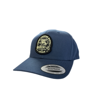 ROOKERY ROOKERY - BUFFET CURVED SNAPBACK CAP (NAVY)