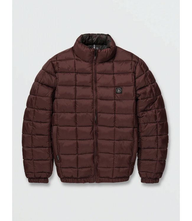 VOLCOM VOLCOM - WALLTZERD REVERSIBLE JACKET (MAHOGANY)