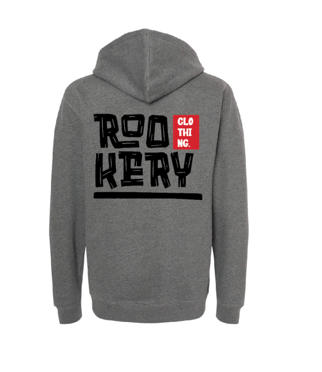 ROOKERY ROOKERY - SURVIVOR HOODIE (CHARCOAL HEATHER)