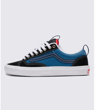 VANS VANS - OLD SKOOL 36+ (NOIR/STV BLEU MARINE) VANS VANS - OLD SKOOL 36+ (NOIR/STV BLEU MARINE)