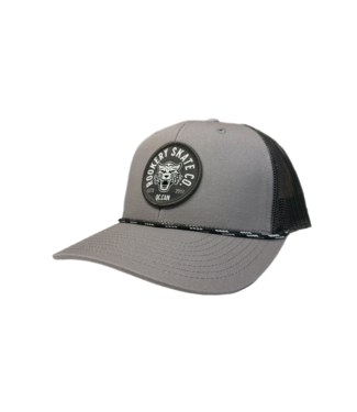 ROOKERY ROOKERY - TIGER CASQUETTE TRUCKER CORDE (GRIS)