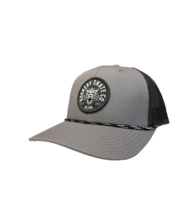 ROOKERY ROOKERY - TIGER TRUCKER CORD CAP (GREY)