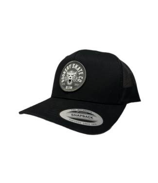 ROOKERY ROOKERY - TIGER TRUCKER CAP (BLACK)