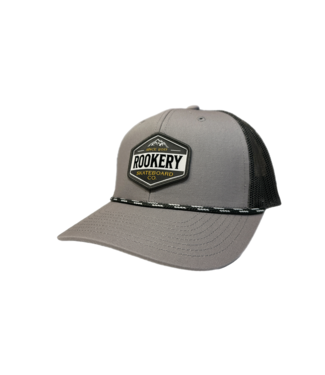ROOKERY ROOKERY - ROCKIES CASQUETTE TRUCKER CORDE (GRIS)
