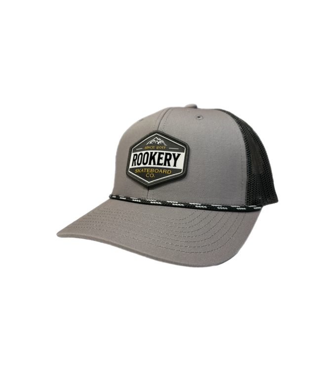 ROOKERY ROOKERY - ROCKIES TRUCKER CORD CAP (GREY)
