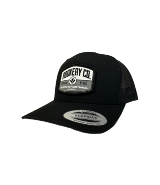 ROOKERY ROOKERY - ARTISANAL CASQUETTE TRUCKER (NOIR)