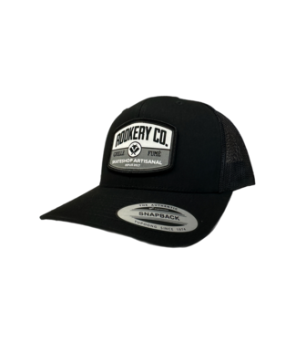 ROOKERY ROOKERY - ARTISANAL TRUCKER CAP (BLACK)