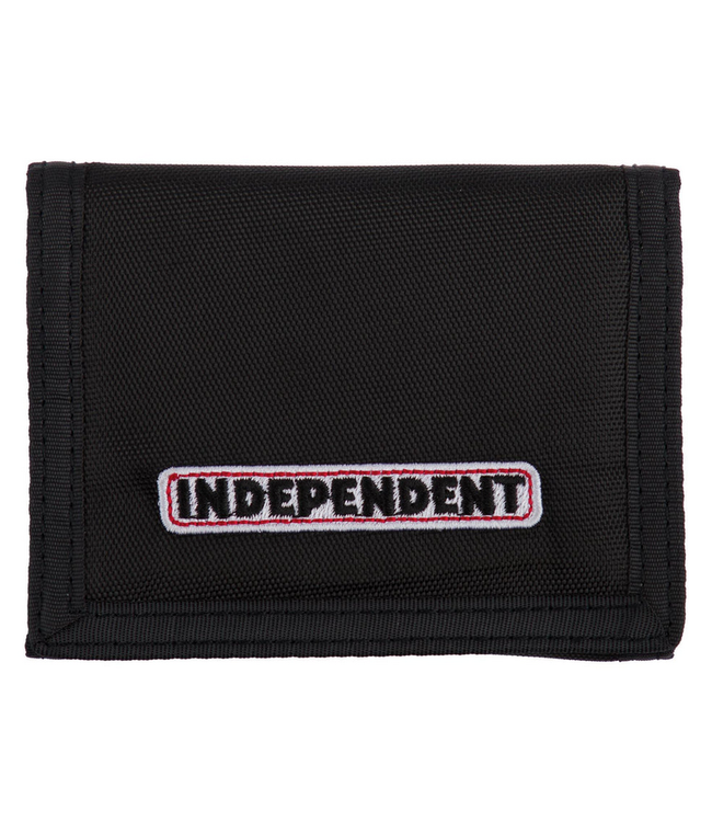 INDEPENDENT INDEPENDENT - BAR LOGO PORTEFEUILLE VELCRO (NOIR)
