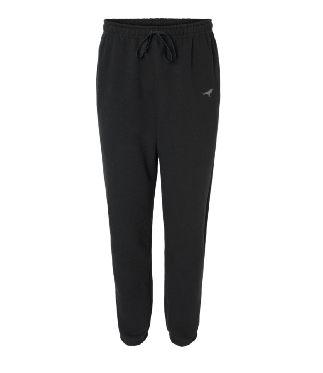 ROOKERY ROOKERY - SMALL LOGO PANTALON DE SURVÊTEMENT (NOIR)