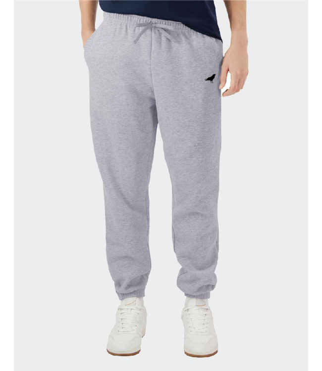 ROOKERY ROOKERY - SMALL LOGO PANTALON DE SURVÊTEMENT (GRIS CHINÉ)