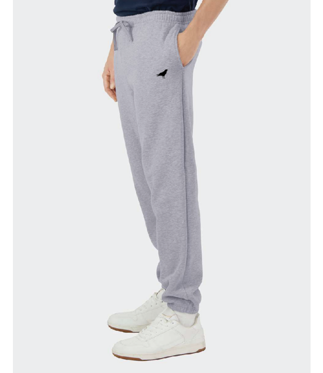 ROOKERY ROOKERY - SMALL LOGO PANTALON DE SURVÊTEMENT (GRIS CHINÉ)