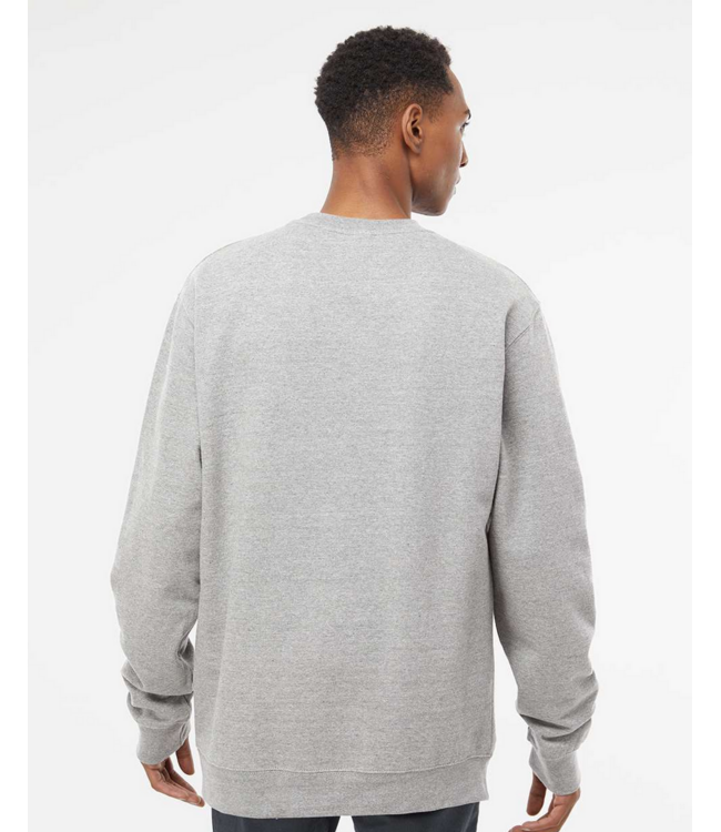 ROOKERY ROOKERY - SMALL LOGO MEDIUM  WEIGHT CREWNECK (HEATHER GREY)