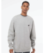 ROOKERY ROOKERY - SMALL LOGO MEDIUM  WEIGHT CREWNECK (HEATHER GREY)