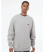 ROOKERY ROOKERY - LABEL CREWNECK (GREY HEATHER)