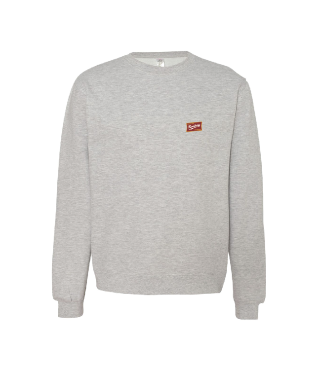 ROOKERY ROOKERY - LABEL CREWNECK (GREY HEATHER)