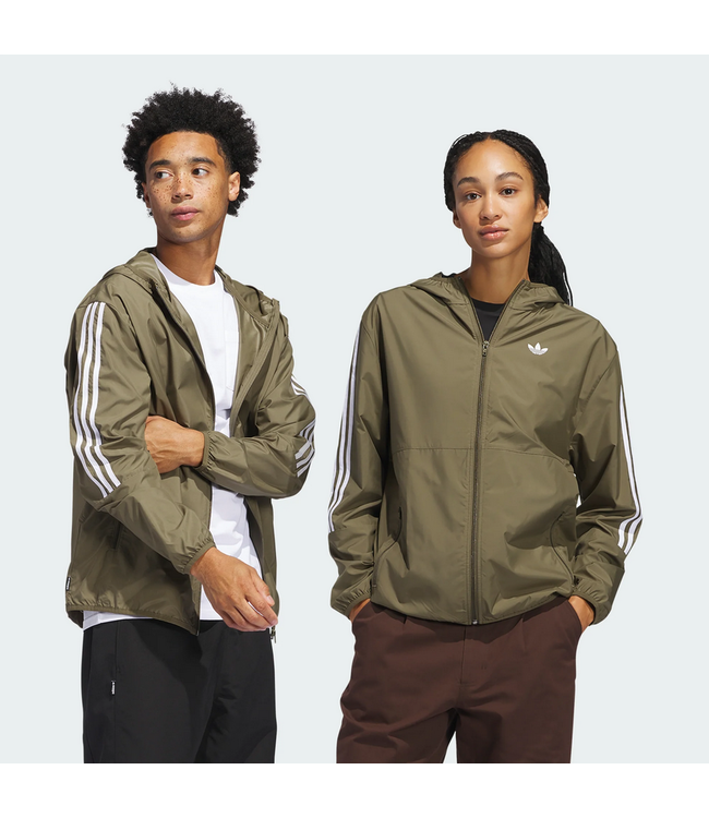 ADIDAS ADIDAS - WINDBREAKER (OLIVE STRATA/ WHITE)