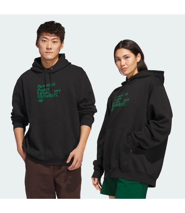 ADIDAS ADIDAS - SHMOOFOIL I'M FAST HOODIE (BLACK)