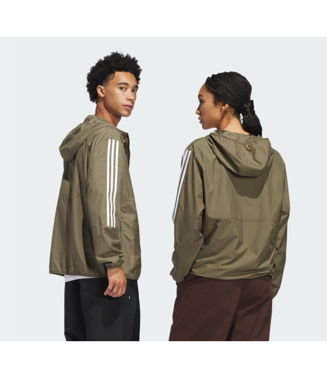 ADIDAS ADIDAS - WINDBREAKER (OLIVE STRATA/ WHITE)
