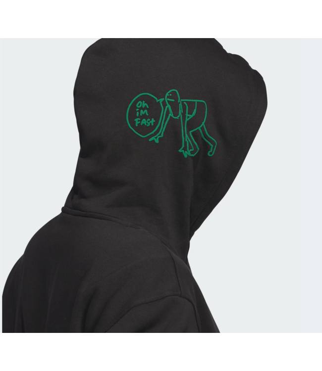 ADIDAS ADIDAS - SHMOOFOIL I'M FAST HOODIE (BLACK)