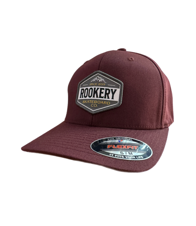 ROOKERY ROOKERY - ROCKIES FLEXFIT CAP (MAROON)