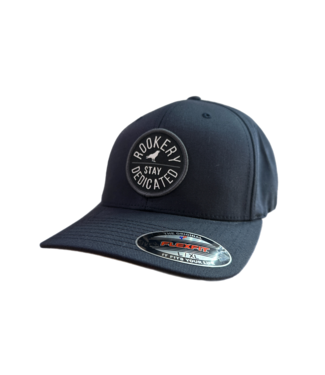 ROOKERY ROOKERY - CIRCLE FLEXFIT CAP (DARK NAVY)