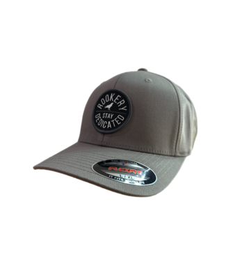 ROOKERY ROOKERY - CIRCLE FLEXFIT CAP (GREY)