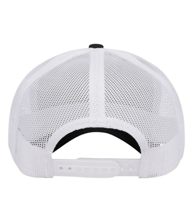 ROOKERY ROOKERY - TIGER TRUCKER CAP (BLACK/WHITE)