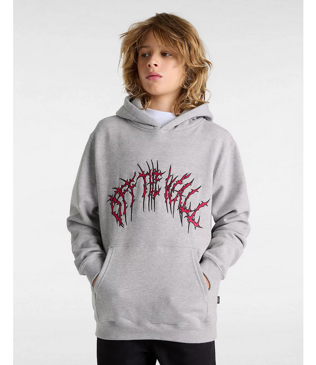 VANS VANS - METAL ARCH SWEAT À CAPUCHE AMPLE ENFANT (CIMENT CHINÉ)
