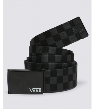 VANS VANS - DEPPSTER II CEINTURE EN TOILE (ANTHRACITE/DAMIER NOIR)