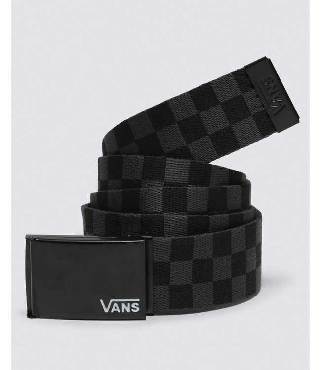VANS VANS - DEPPSTER II WEB BELT (CHARCOAL/ BLACK CHECKERED)