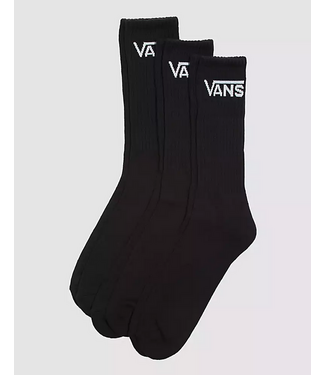 VANS VANS - CLASSIC LOT DE 3 CHAUSSETTES CREW (NOIR)