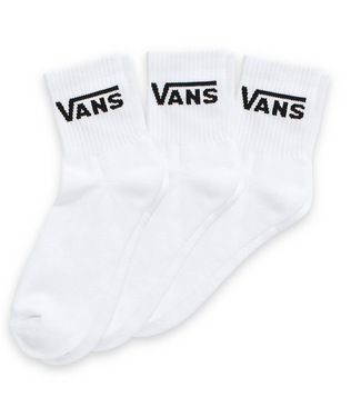 VANS VANS - CLASSIC Lot de 3 paires de chaussettes Half Crew (blanches)