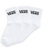 VANS VANS - CLASSIC HALF CREW SOCKS 3 PACK (WHITE)