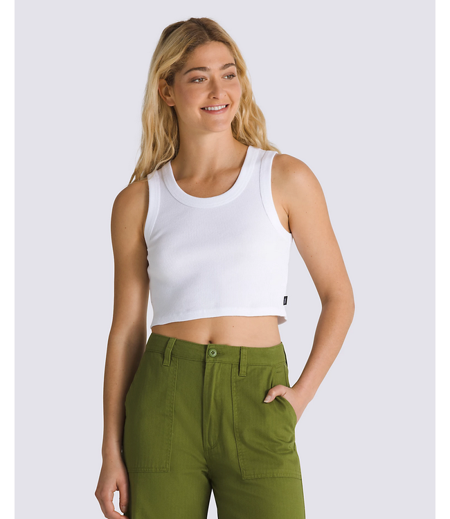 VANS VANS - DREW RIB TANK (WHITE)