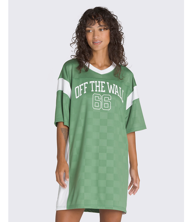 VANS VANS - SIXTY SIXERS JERSEY DRESS (FAIRWAY GREEN)