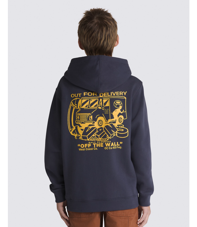 VANS VANS - NEXT STOP SWEAT À CAPUCHE AMPLE ENFANT (SOIRÉE PARISIENNE)