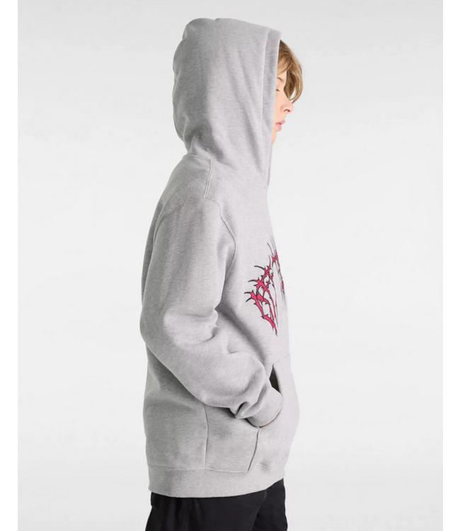 VANS VANS - METAL ARCH SWEAT À CAPUCHE AMPLE ENFANT (CIMENT CHINÉ)