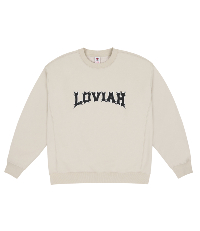 LOVIAH LOVIAH - SPIKY CREWNECK (SAND)