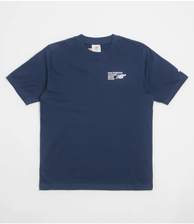 NEW BALANCE NEW BALANCE NUMERIC - T-SHIRT À PETIT LOGO (MARINE)