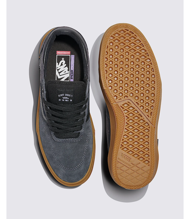 VANS VANS - SKATE GILBERT CROCKETT (BLACK/ GREY/ GUM)