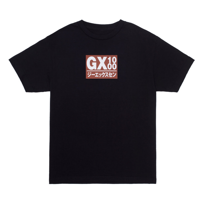 【GX1000】Japan TEE / Black GX1000 - JAPAN TEE (BLACK/ BROWN) - Boutique ROOKERY skateshop