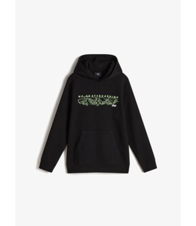VANS VANS - NIGHT WATCHERS LOOSE KID HOODIE (BLACK)