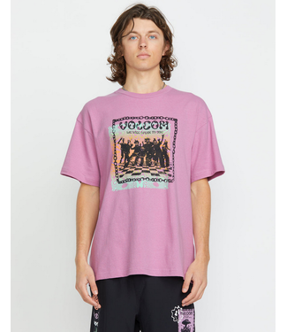 VOLCOM VOLCOM - RYGALSKI T-SHIRT (VIOLET ACIER)